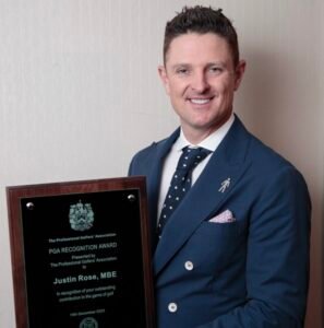 Golf Business News - Justin Rose receives PGA Recognition Award