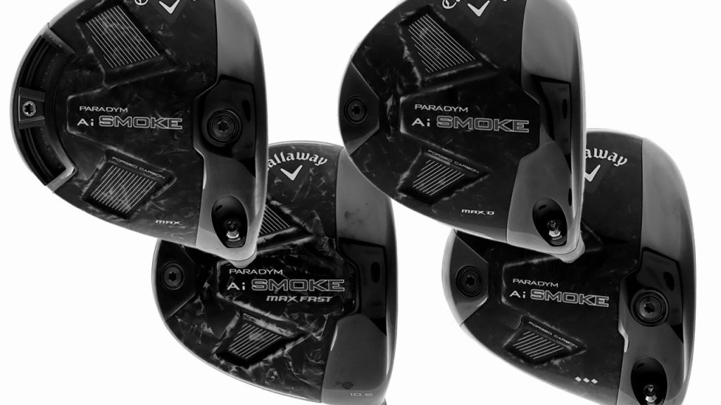 Callaway Paradym A.I. Smoke drivers on USGA Conforming Driver List