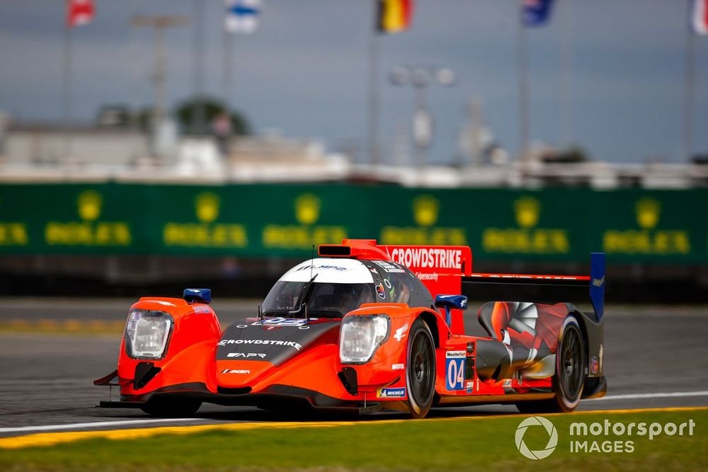 #04 CROWDSTRIKE Racing by APR ORECA LMP2-Gibson: George Kurtz, Colin Braun, Toby Sowery, Malthe Jakobsen