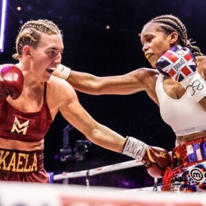 Natasha Jones Squeaks Past Mikaela Mayer With Split Decision Victory