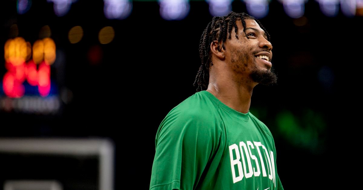 Celtics honor Marcus Smart with emotional tribute