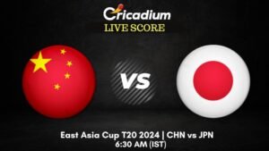 East Asia Cup T20 2024 China vs Japan Live Cricket Score ball by ball commentary