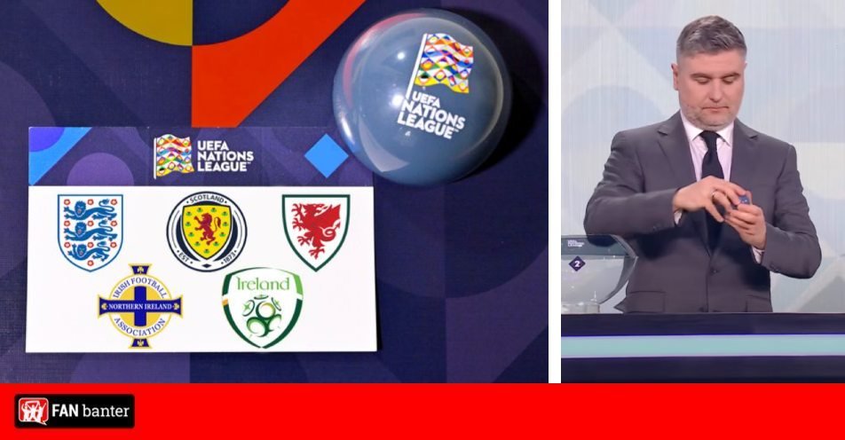 Home nations discover fate of 2024/25 UEFA Nations League group stage draw