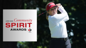 Simeon Pompey and Rosie Allen named 2023 recipients of the Lorie Kane Community Spirit Awards