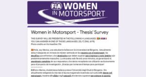 Motorsport - Research for a Master