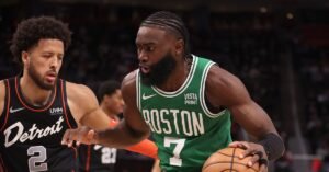 Celtics blow out Pistons without Jayson Tatum for eighth straight win 129-102