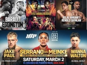 Fight Night Program – Week of March 1-6