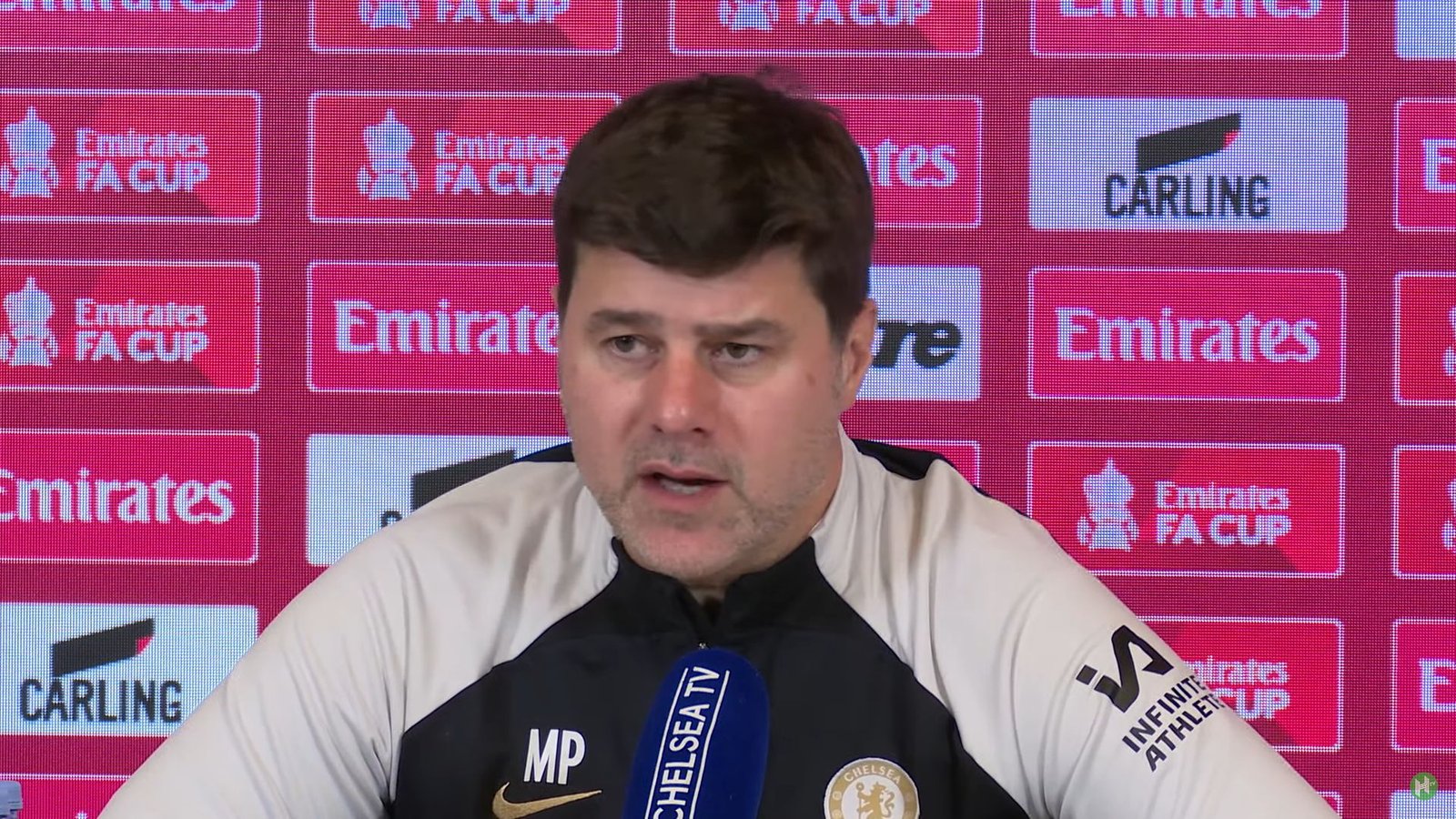 (Video): Pochettino says he has just been “managing circumstances” rather than actually moving forwards
